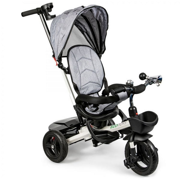 Tricicleta cu sezut reversibil Ecotoys JM-311 - Gri