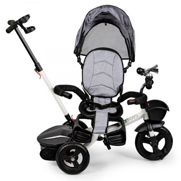 Tricicleta cu sezut reversibil Ecotoys JM-311 - Gri