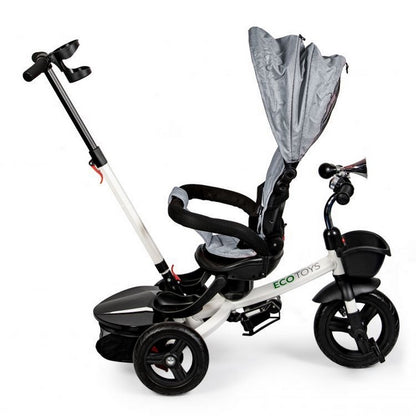 Tricicleta cu sezut reversibil Ecotoys JM-311 - Gri
