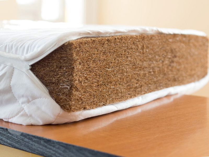 Saltea MyKids Fibra De Cocos Integral 140x70x6 Husa Bumbac Matlasat