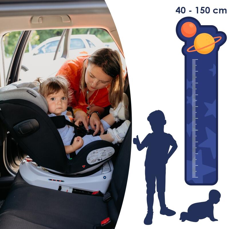 Scaun auto iSize 40-150 cm Coccolle Lyra Greystone