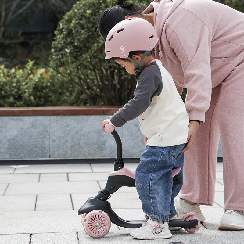 Trotineta multifunctionala 5in1 Qplay Sema EVO Roz