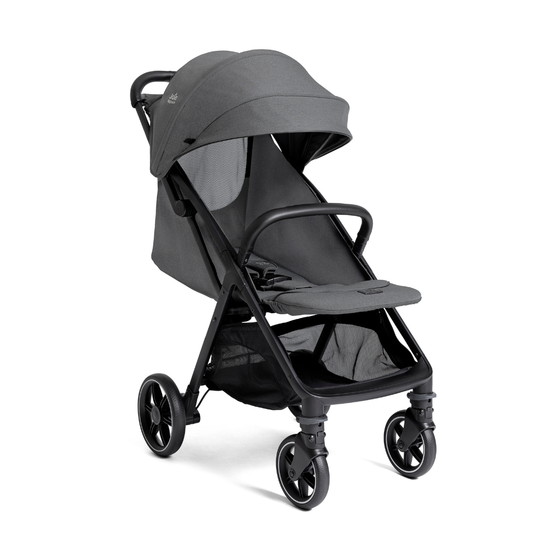 Joie - Carucior ultracompact Parcel LX, nastere - 22 kg, Signature Ebony