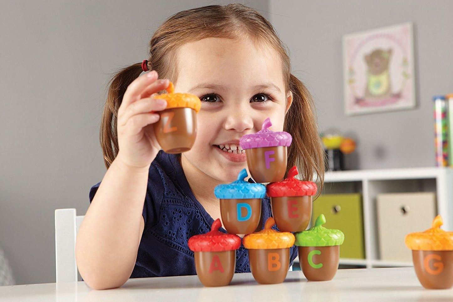 Joc educativ - Ghinde cu litere