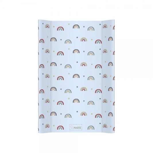 Saltea de infasat bebe cu intaritura 70x47,5 Rainbow Blue 403