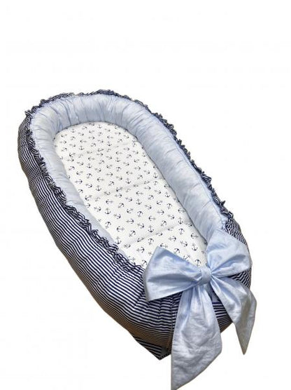 Cuib-Baby Nest My Kids Ancora Blue