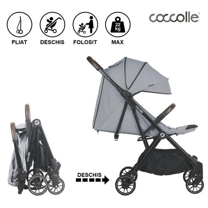 Carucior sport autofold Coccolle Melia Greystone