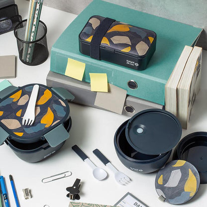 Caserola rotunda Nava We care 800 ml gri