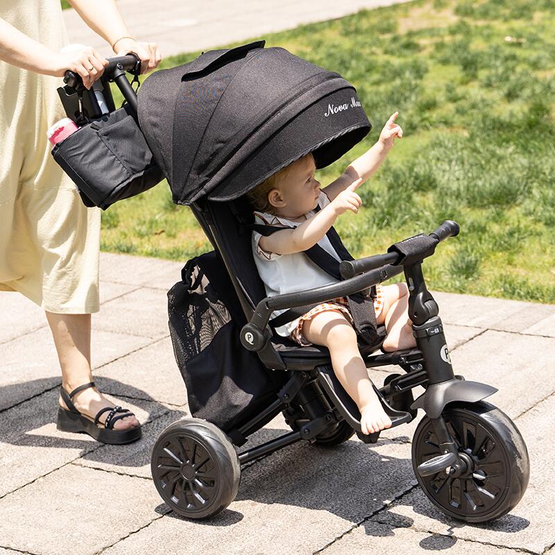 Tricicleta ultrapliabila Qplay Nova MAX Verde