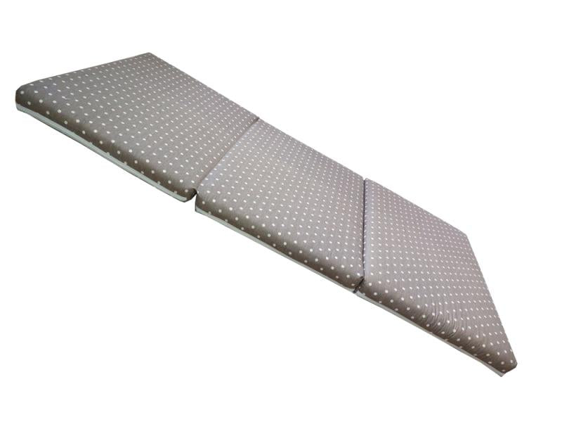 Saltea Pliabila Spuma Poliuretanica 120x60x5 cm - Buline Bej