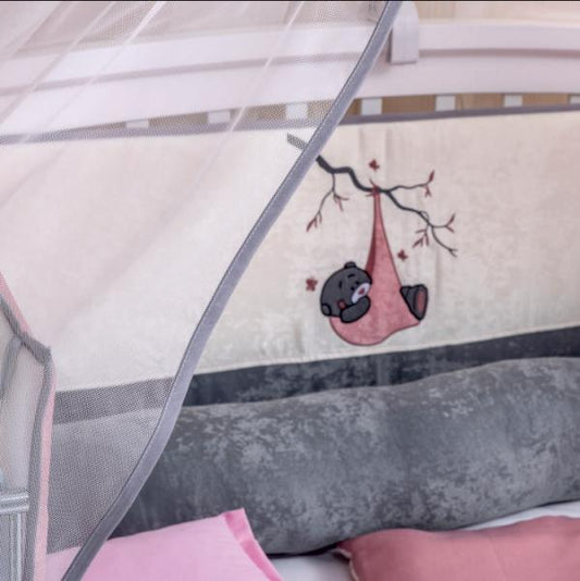 Lenjerie MyKids 10 Piese VP 347 SOFT Pink 120x60 cm