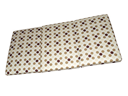 Saltea Pliabila Spuma Poliuretanica 120x60x5 cm - Maro