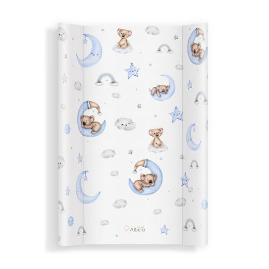 Saltea de infasat bebe cu intaritura 70x47,5 C009 Heaven world Blue