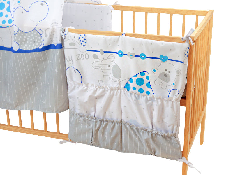 Buzunar Patut MyKids My Zoo Albastru