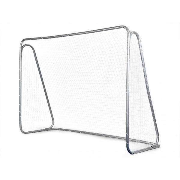 Poarta de fotbal 215 x 153 cm, argintie,  DS58018