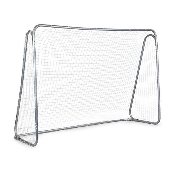 Poarta de fotbal 215 x 153 cm, argintie,  DS58018
