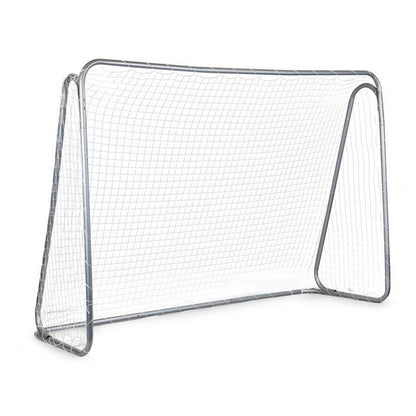 Poarta de fotbal 215 x 153 cm, argintie,  DS58018