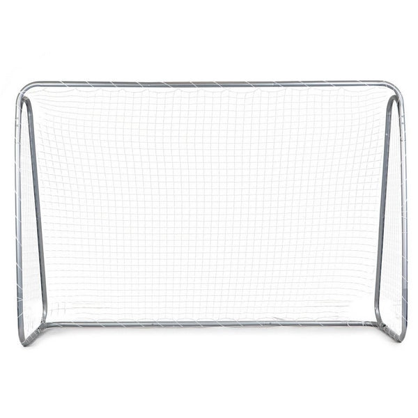 Poarta de fotbal 215 x 153 cm, argintie,  DS58018