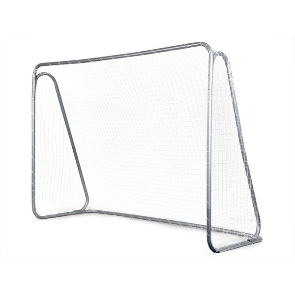 Poarta de fotbal 215 x 153 cm, argintie,  DS58018