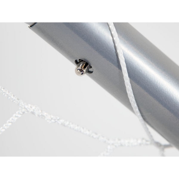 Poarta de fotbal 215 x 153 cm, argintie,  DS58018