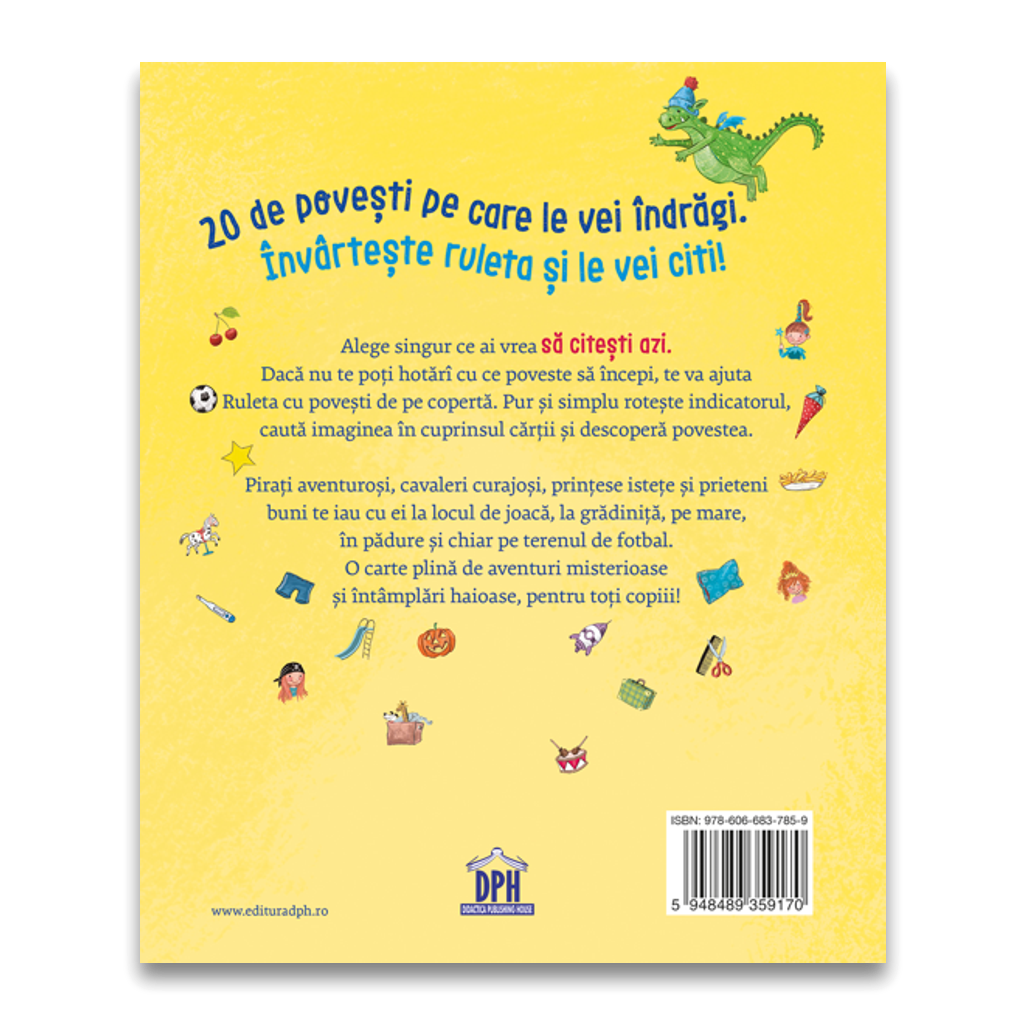 Ce citesc azi? - Ruleta cu povesti (carte cu roata)