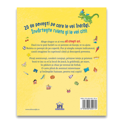 Ce citesc azi? - Ruleta cu povesti (carte cu roata)