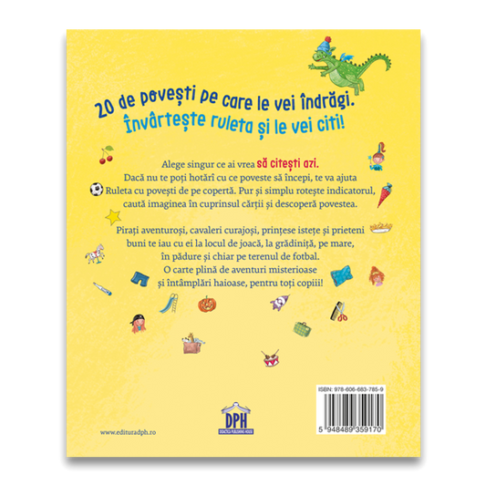 Ce citesc azi? - Ruleta cu povesti (carte cu roata)