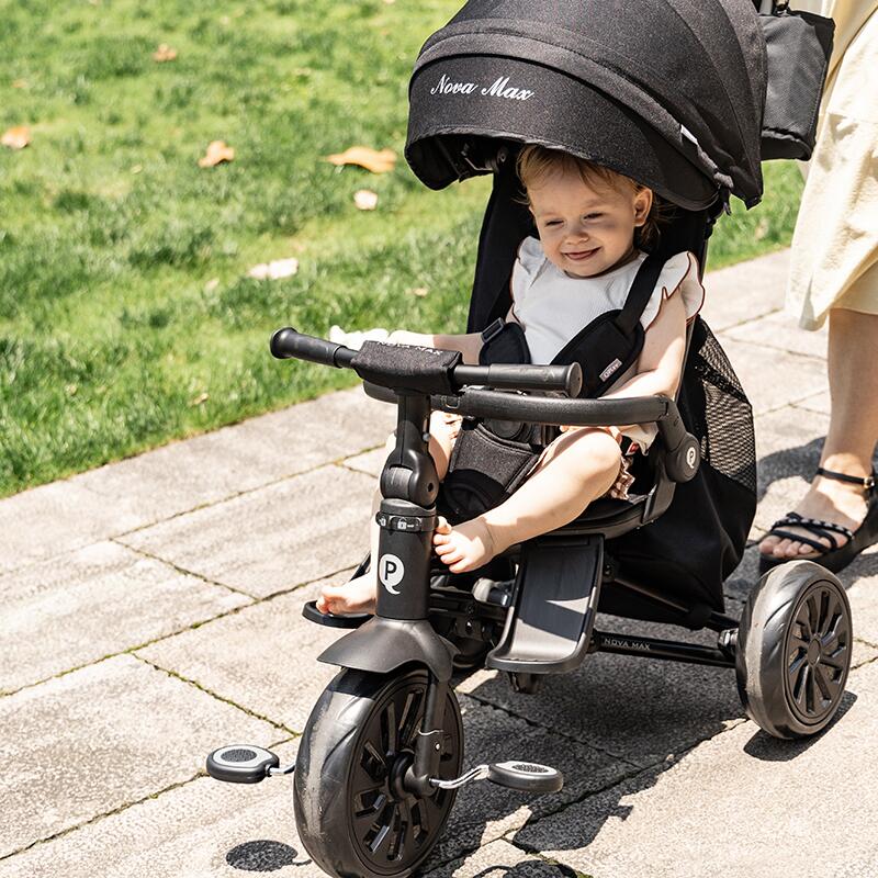 Tricicleta ultrapliabila Qplay Nova MAX Negru