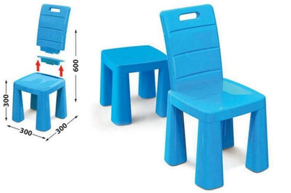 Scaun taburet MyKids 04690/1 Albastru