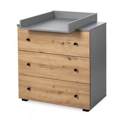 Mobilier Camera copii Si Bebelusi KLUPS PAULINE Grafit-Stejar