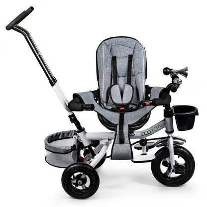 Tricicleta cu sezut rotativ Ecotoys JM-068-17 - Gri 