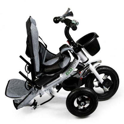 Tricicleta cu sezut rotativ Ecotoys JM-068-17 - Gri 