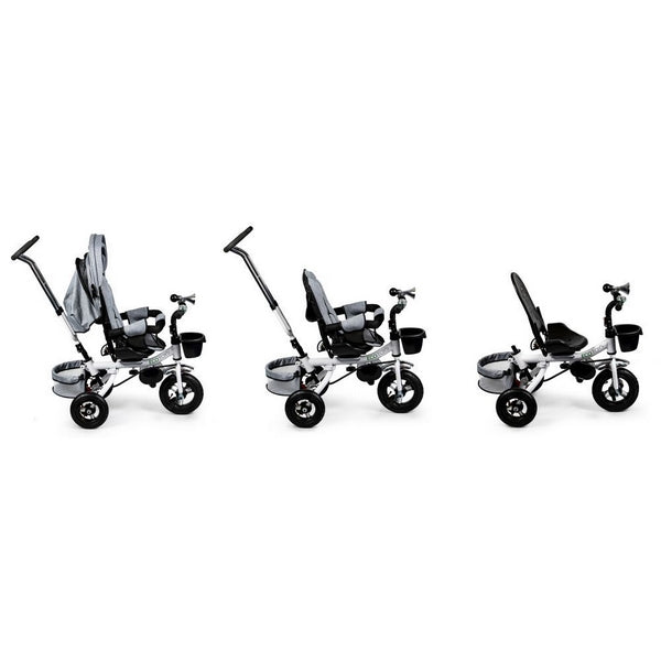 Tricicleta cu sezut rotativ Ecotoys JM-068-17 - Gri 