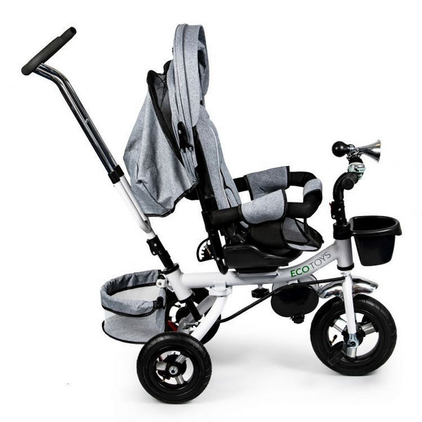 Tricicleta cu sezut rotativ Ecotoys JM-068-17 - Gri 