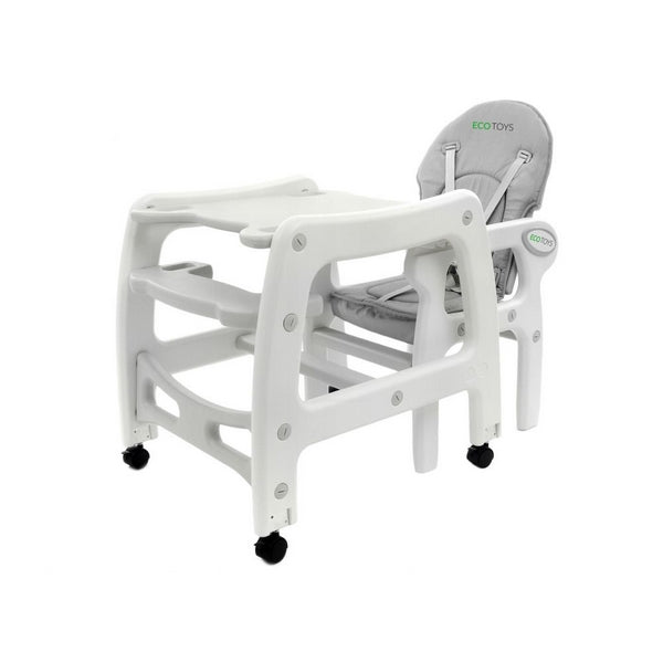 Scaun de masa 3 in 1 Ecotoys HC-223 Gri