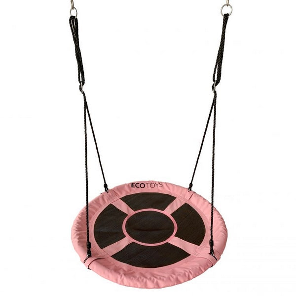 Leagan pentru copii ECOTOYS SW100, cuib de barza, roz 