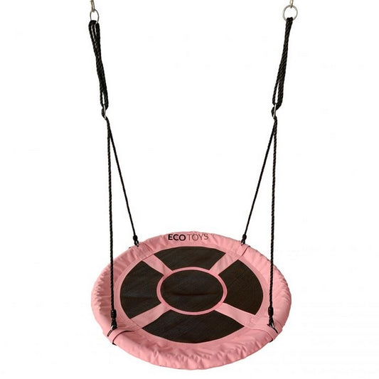 Leagan pentru copii ECOTOYS SW100, cuib de barza, roz 