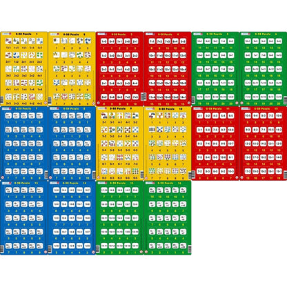 Set 16 Puzzle-uri 0 - 20, 25 Piese Larsen LRP47