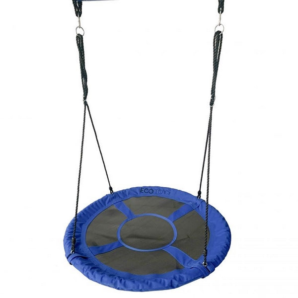 Leagan pentru copii ECOTOYS SW100, cuib de barza, albastru
