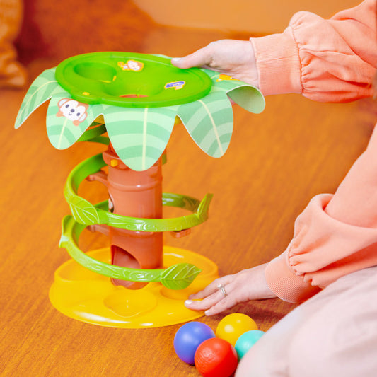 Bright Starts - Jucarie tropicala, "Twirl™ Ball Play Toy"