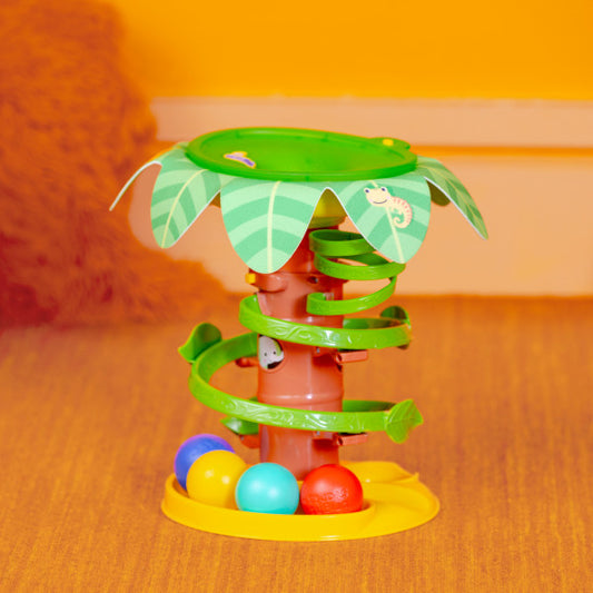 Bright Starts - Jucarie tropicala, "Twirl™ Ball Play Toy"