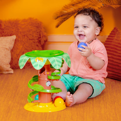 Bright Starts - Jucarie tropicala, "Twirl™ Ball Play Toy"