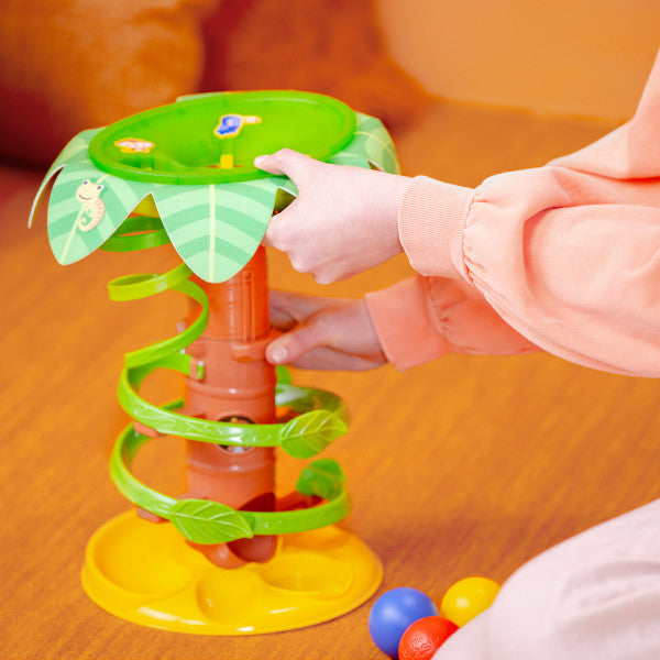 Bright Starts - Jucarie tropicala, "Twirl™ Ball Play Toy"