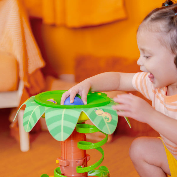 Bright Starts - Jucarie tropicala, "Twirl™ Ball Play Toy"