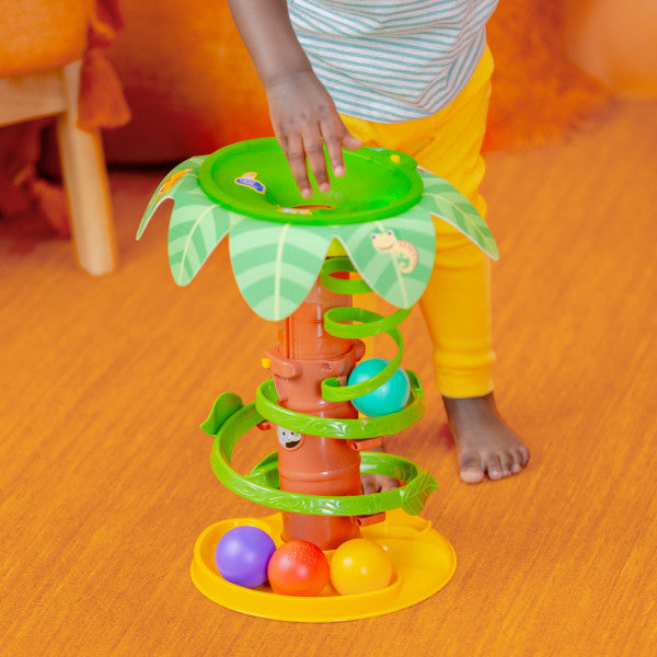 Bright Starts - Jucarie tropicala, "Twirl™ Ball Play Toy"