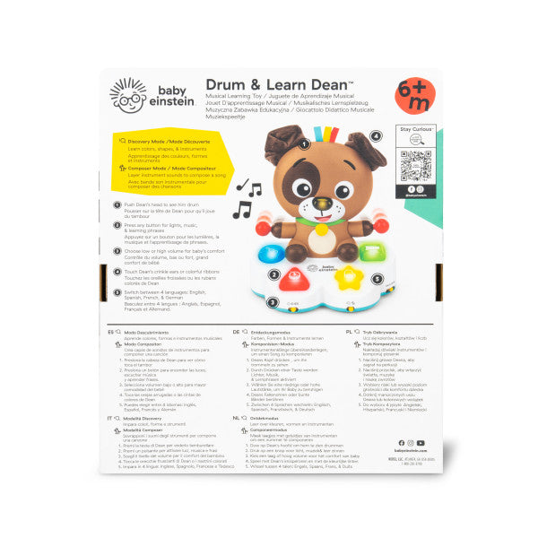 Baby Einstein - Toba muzicala, "Drum & Learn Dean"