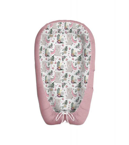 Baby Nest Klups Bunny World C003 cu plapuma si perna