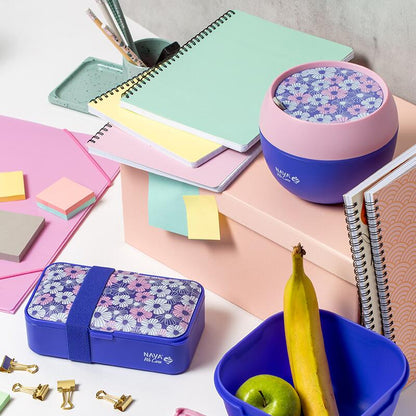 Caserola rotunda Nava We care 800 ml albastru