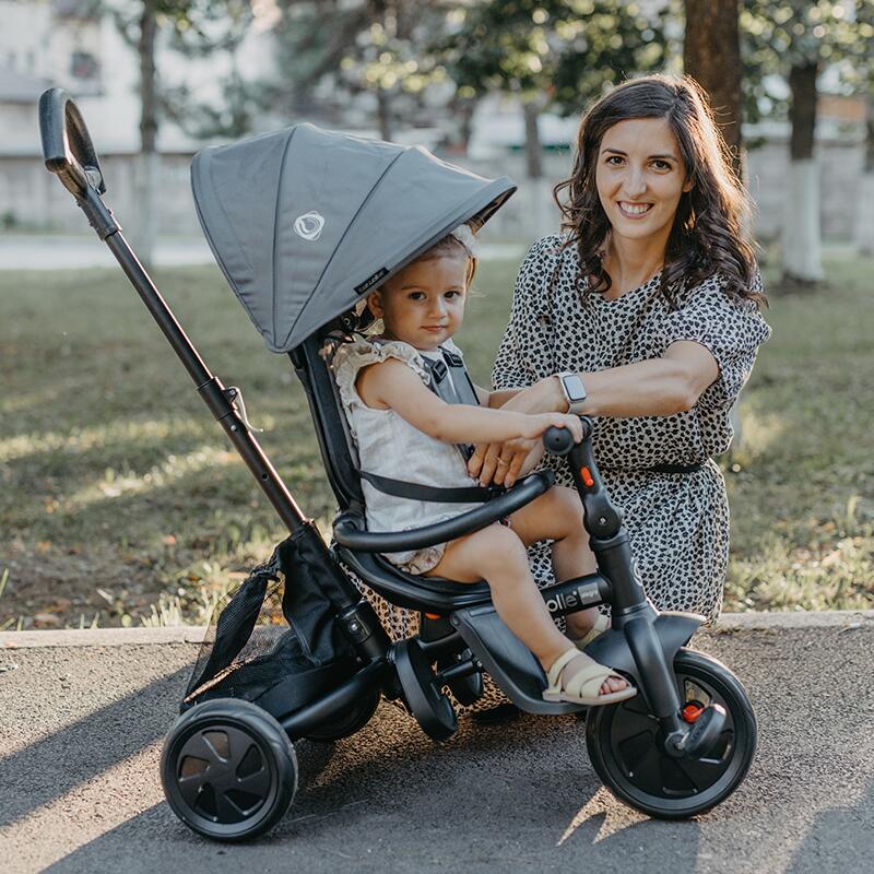 Tricicleta multifunctionala Coccolle Alegra Turquoise tide
