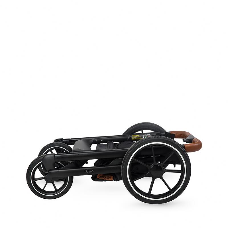 Carucior modular 2in1 C Nessia Diamond black+Balansoar bebelusi C Velio Butternut